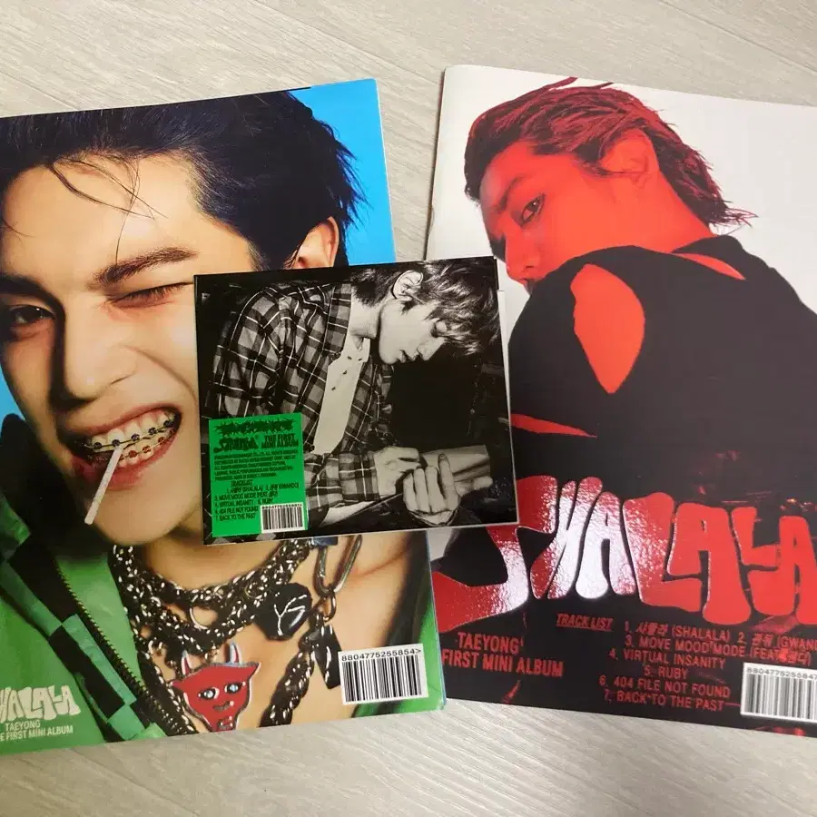 일괄)태용 샤랄라 개봉앨범