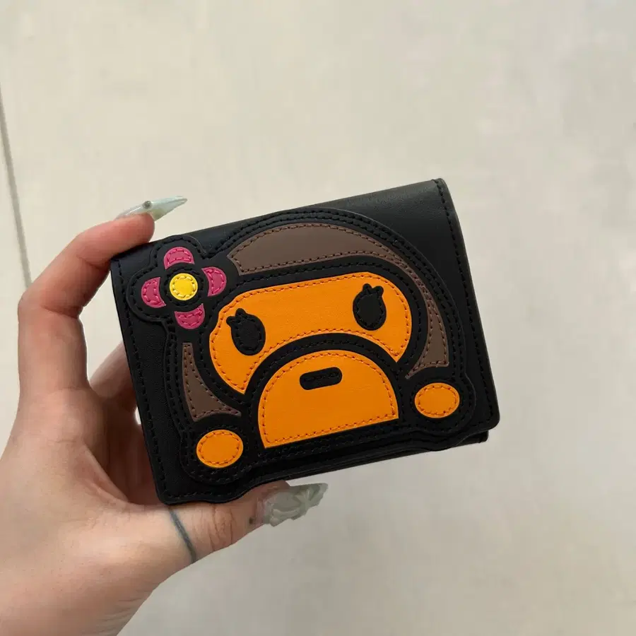 Bape 베이프 baby lisa leather wallet L
