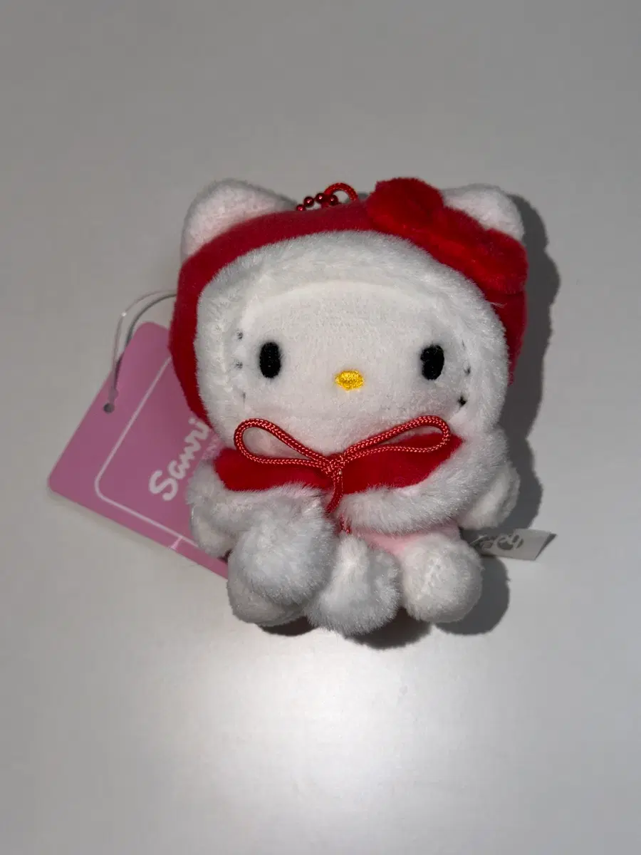산리오 키티 산타 인형 키링 새상품