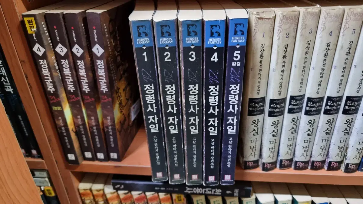 정령사자일 1-5 완 고샅 판타지 소설
