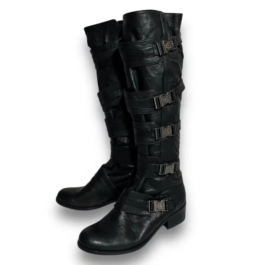 Thomas Wylde Glam Rock Bondage Boots