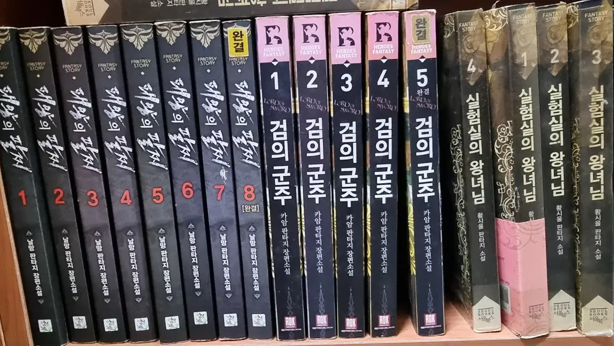검의군주 1-5 완 카암 판타지 소설