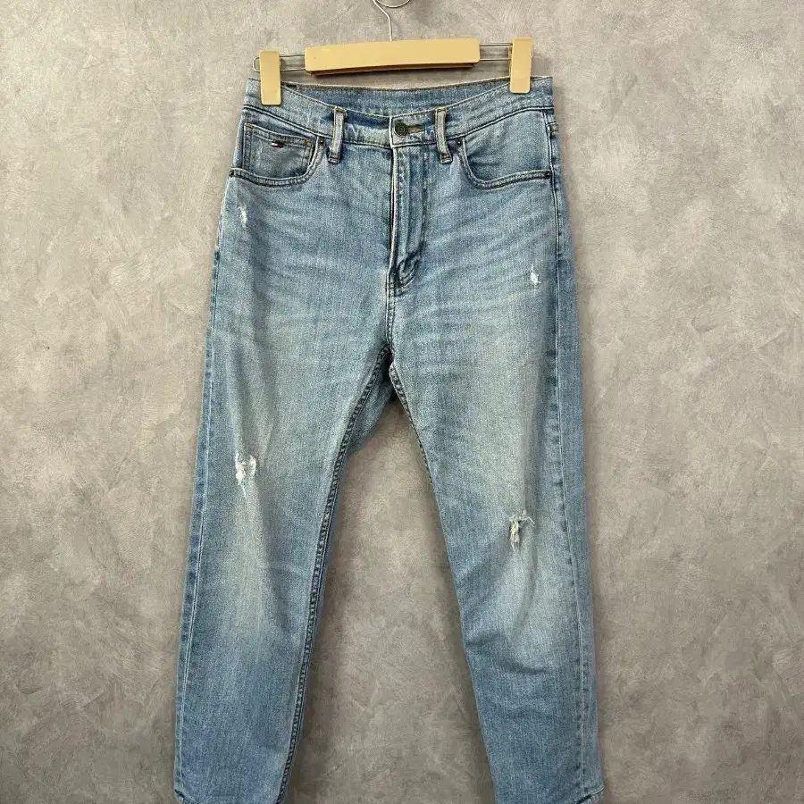 타미힐피거 청바지 라이트블루 빈티지 워싱 M