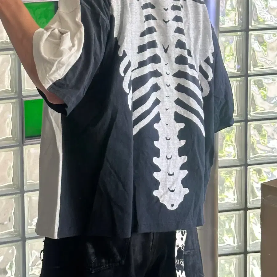 Kapital 캐피탈 bone pocket t-shirt