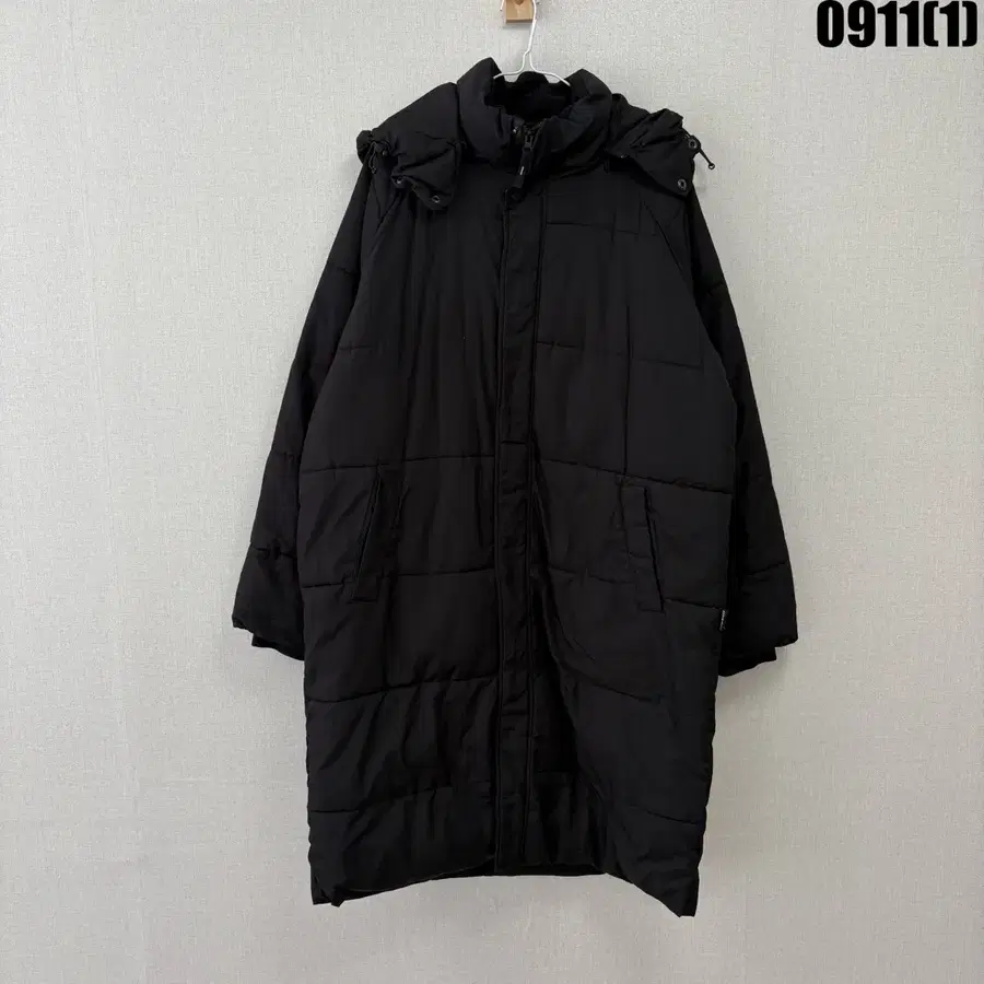 디키즈 블랙 롱패딩 L
