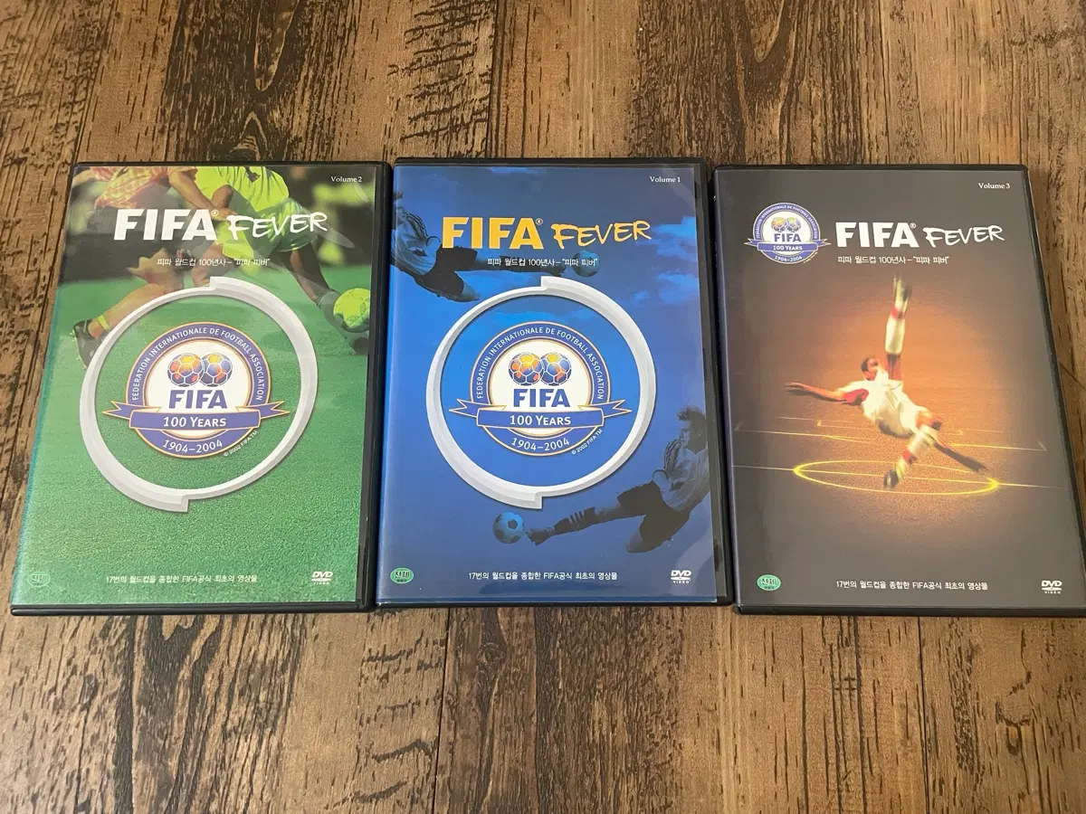 FIFA 피버 DVD 100주년 기념 3종 세트