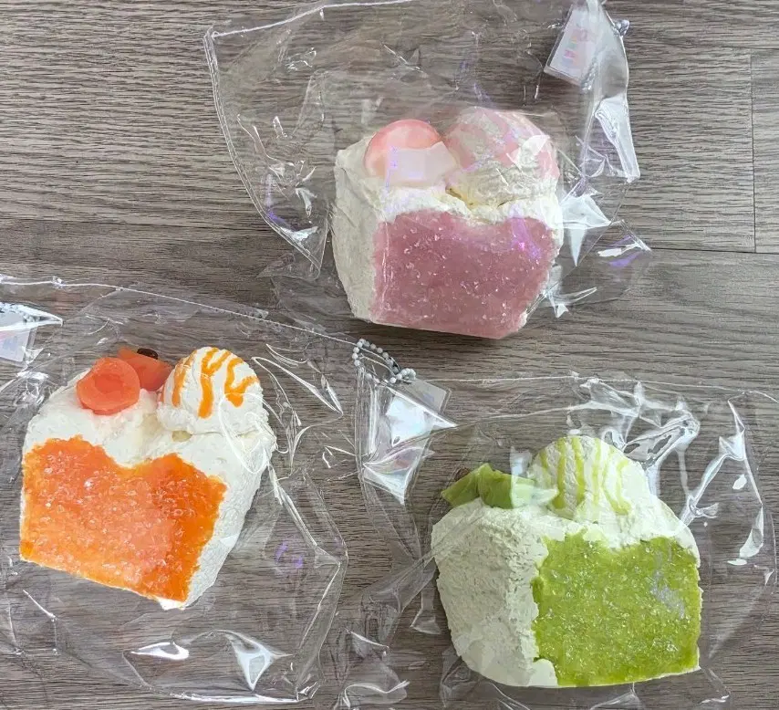 하하징 qq토스트 말랑이 3개 일괄 hahajing