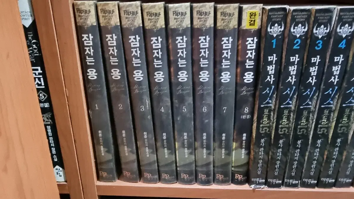 잠자는용 1-8 완 취준 판타지 소설