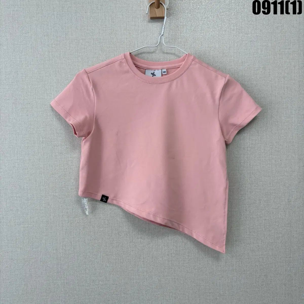 젝시믹스 핑크색 반팔티 120
