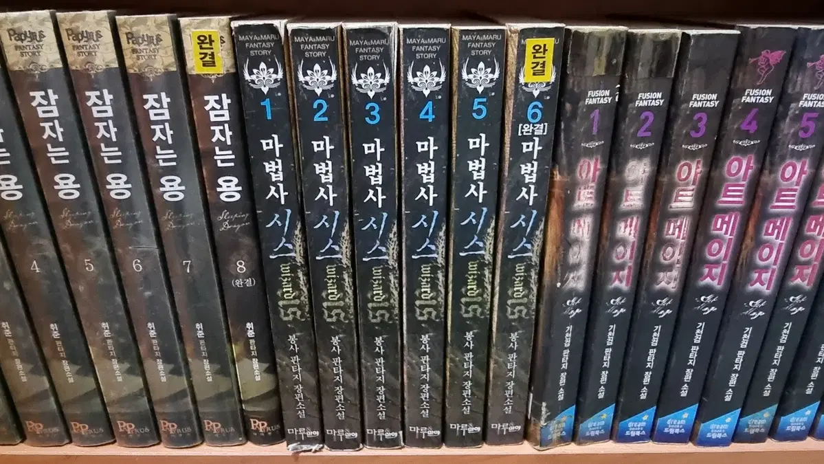 마법사시스 1-6 완 봉사 판타지 소설