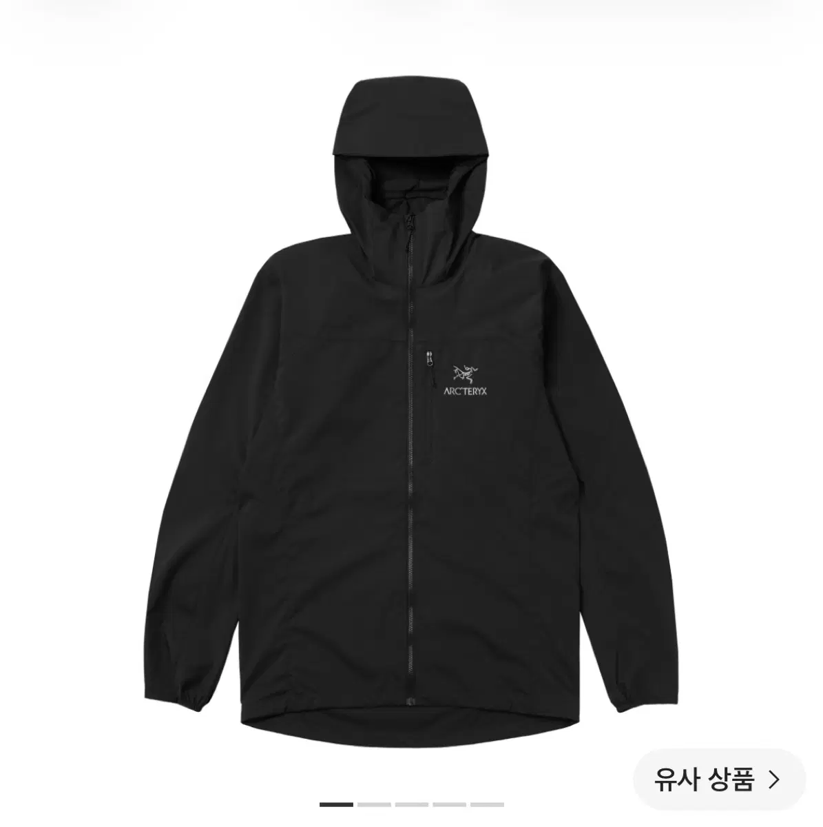 (새상품급) 아크테릭스 스쿼미시 후디 블랙 XL