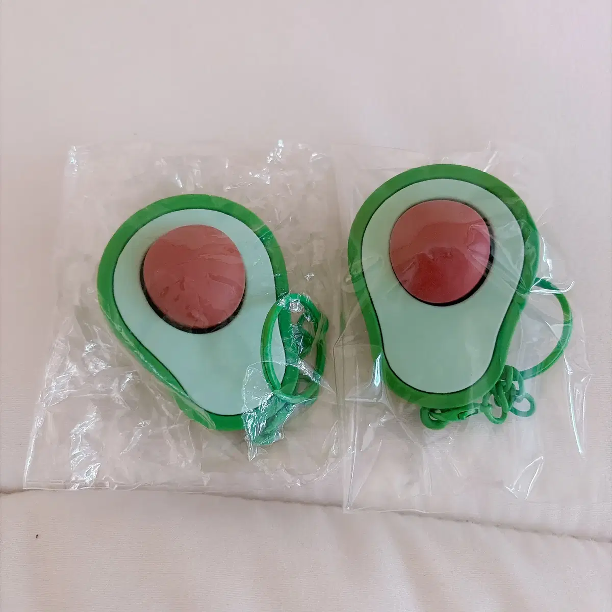아보카도 키링 키캡 새상품 2개세트판매