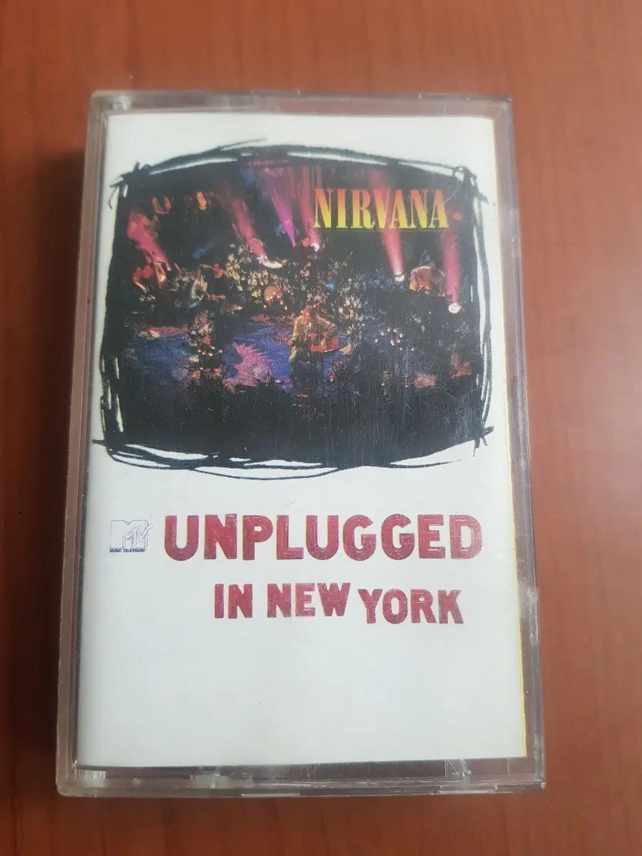 너바나 Nirvana MTV Unplugged in New York 얼터너티브록카세트테이프 카세트테잎 록음악 록밴드