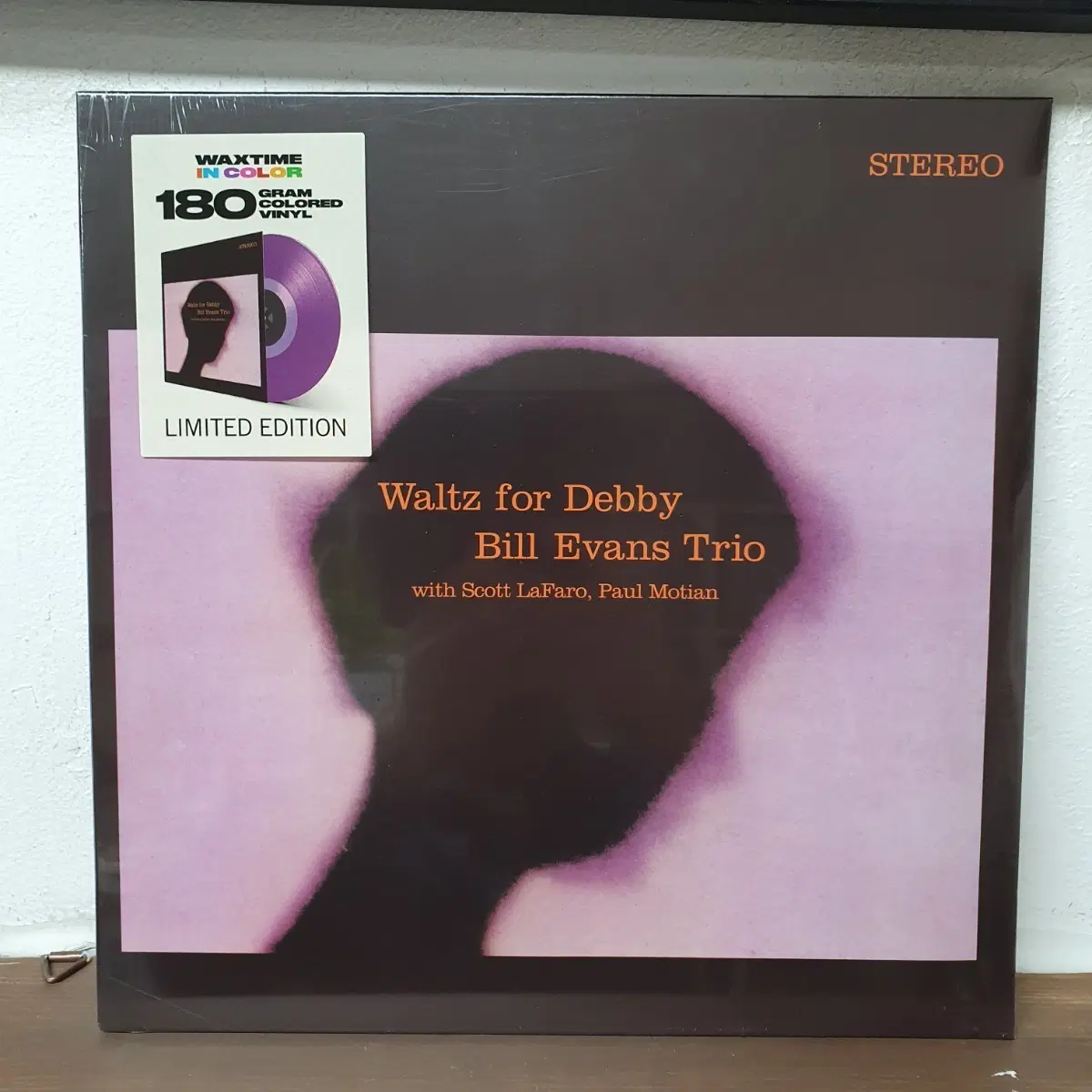 미개봉 빌 에반스 트리오 Waltz for Debby 바이닐 LP (한정판 컬러반)