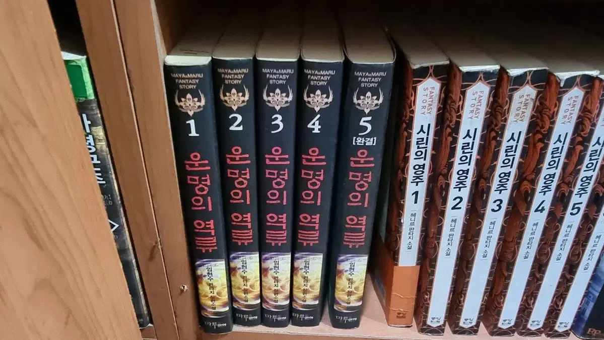운명의역류 1-5 완 임현수 판타지 소설