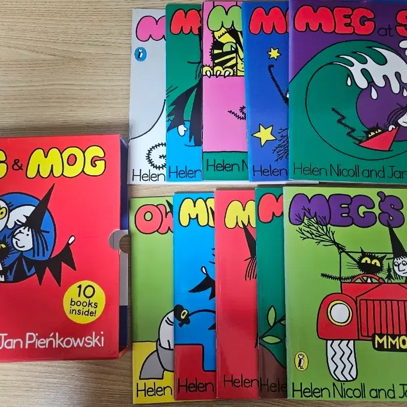 [그림책]MEG & MOG (10 books inside)