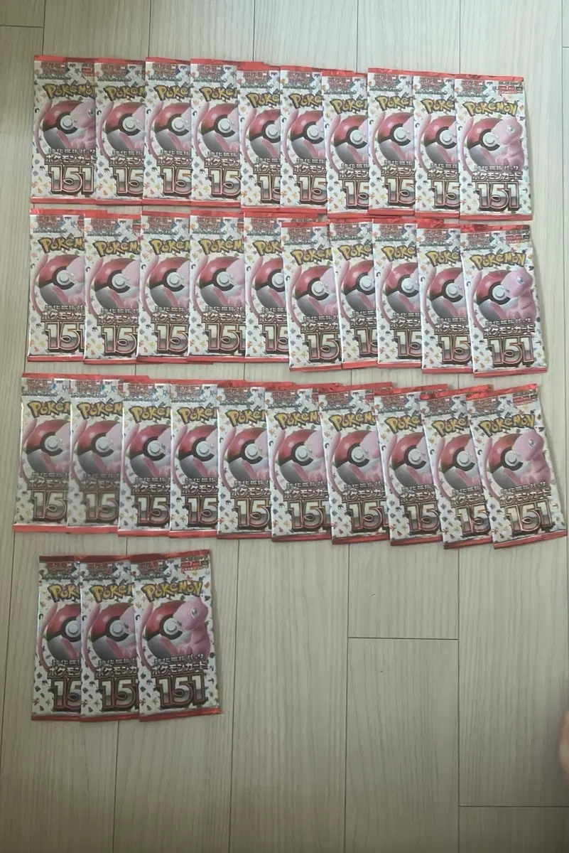포켓몬카드 151 일판 판매합니다