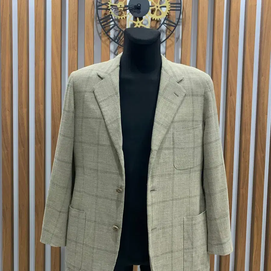 HERMES 에르메스 패치 포켓 스포츠 재킷(울/리넨/폴.아)해외발송