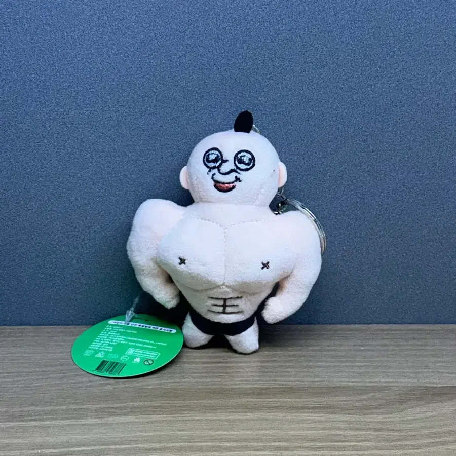 근육 빵빵이 인형 키링