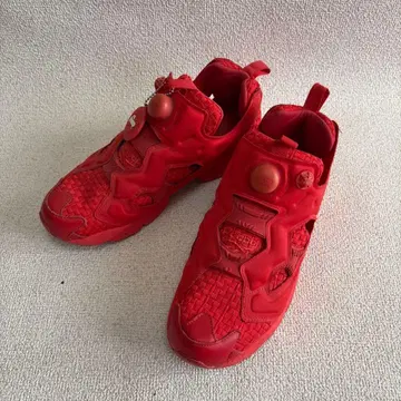 Reebok 인스타펌프 퓨리 OG 스니커즈 빨간색 26.5 참