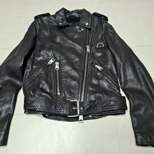 올세인츠 gidley biker 가죽자켓  우먼스34  한국매장판 MYR