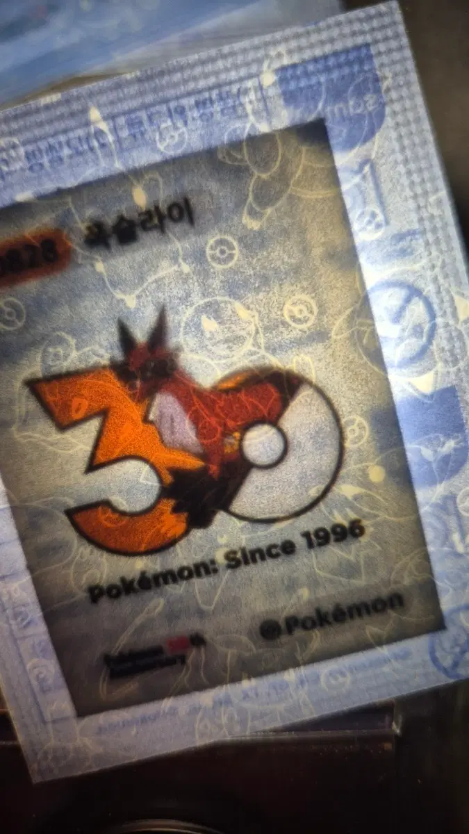 포켓몬 띠부씰 30주년 폭슬라이