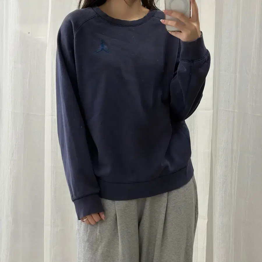조던 맨투맨 네이비 L