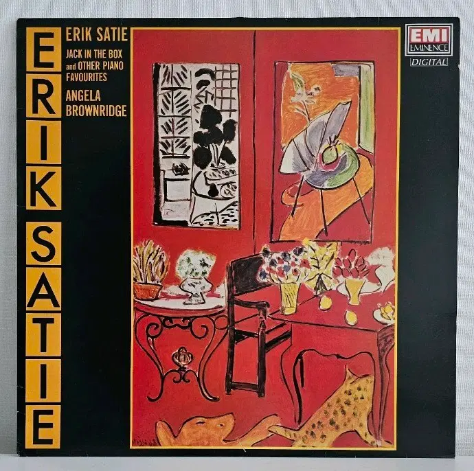에릭 사티 Jack-in-the-Box and Other Piano Favourites LP