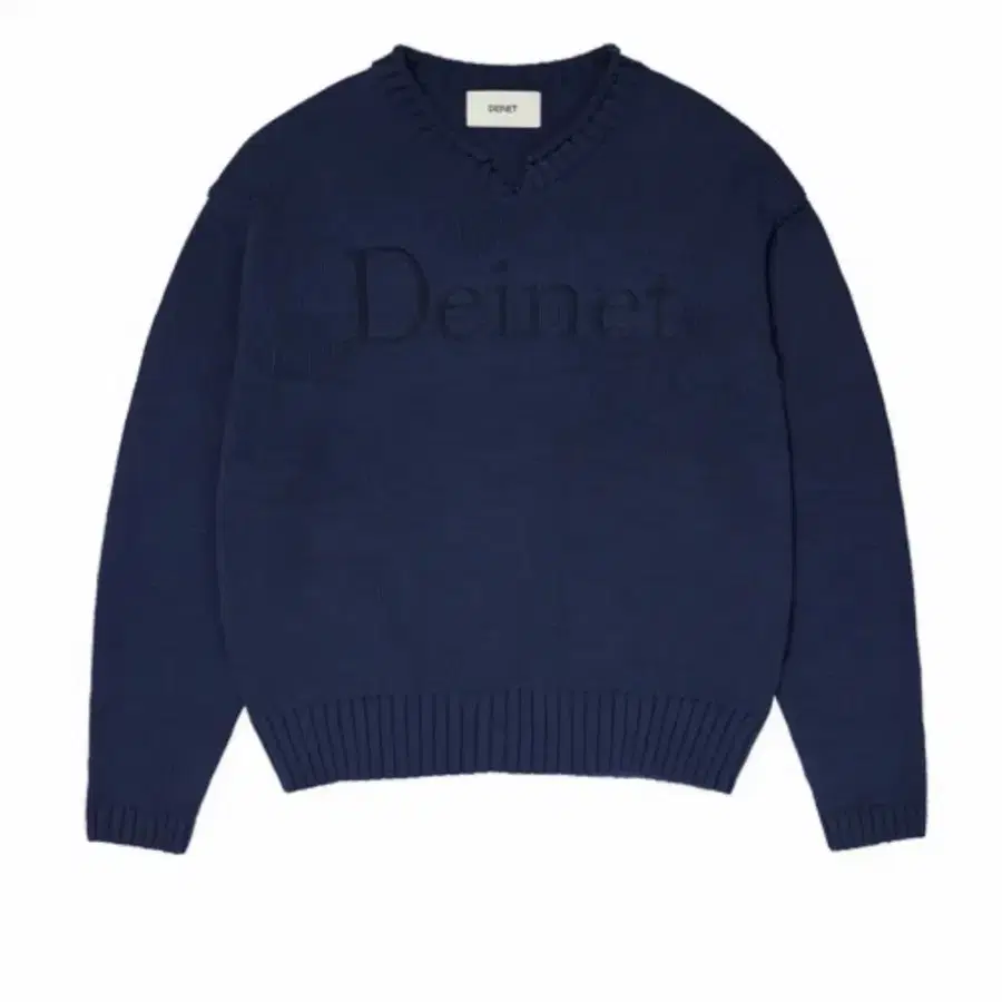 다이닛 Logo Knit (navy)