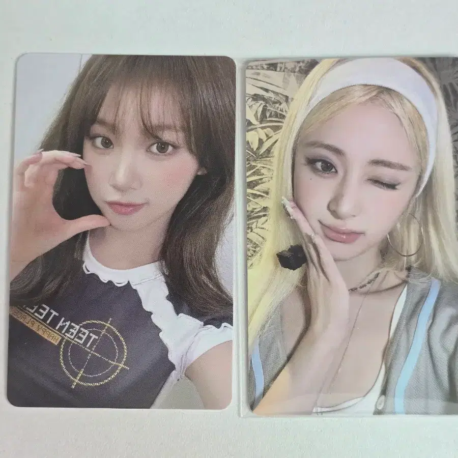 르세라핌 Made My Night 메마나 특전 포카 김채원 허윤진