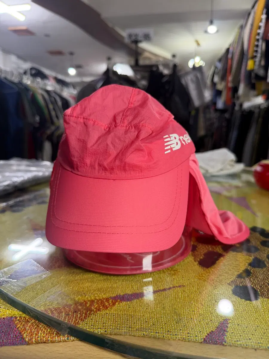 뉴발란스 키즈 핑크 캡모자