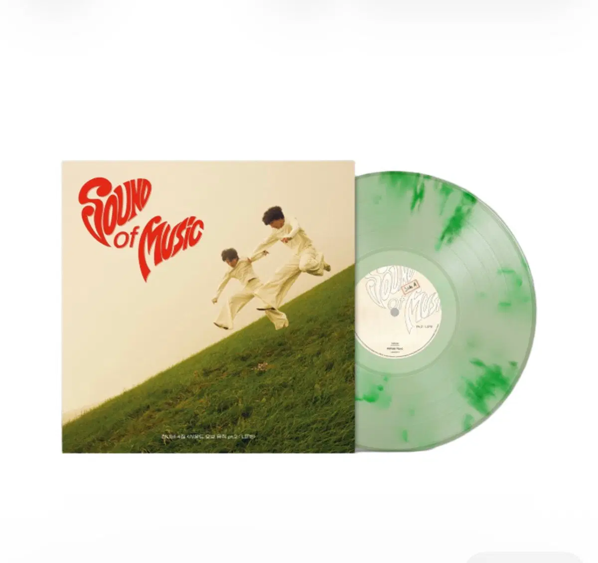 잔나비 정규 4집 사운드 오브 뮤직 Pt.2 LP 제이드 그린 블렌드