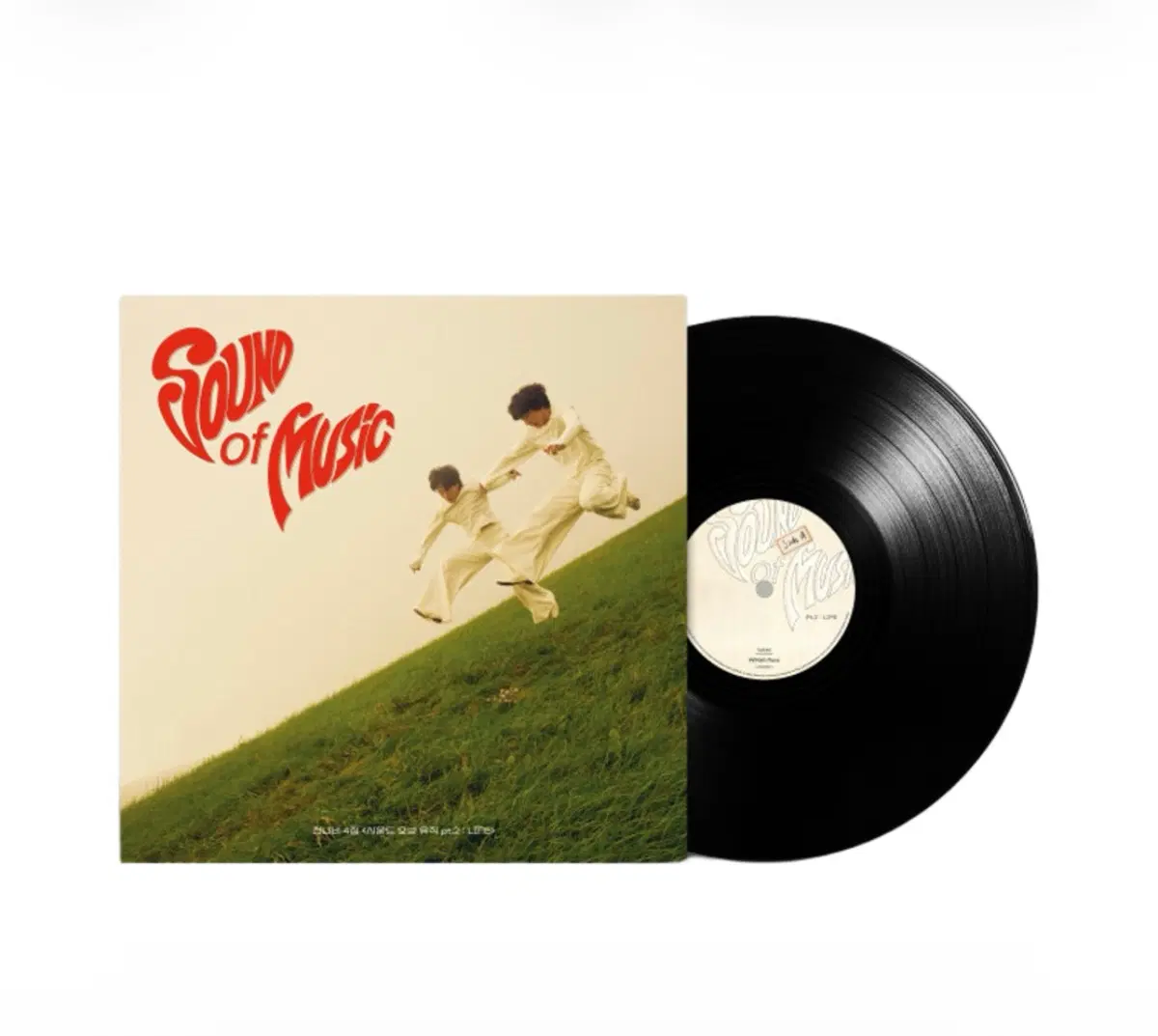 잔나비 정규 4집 사운드 오브 뮤직 Pt.2 LP 블랙