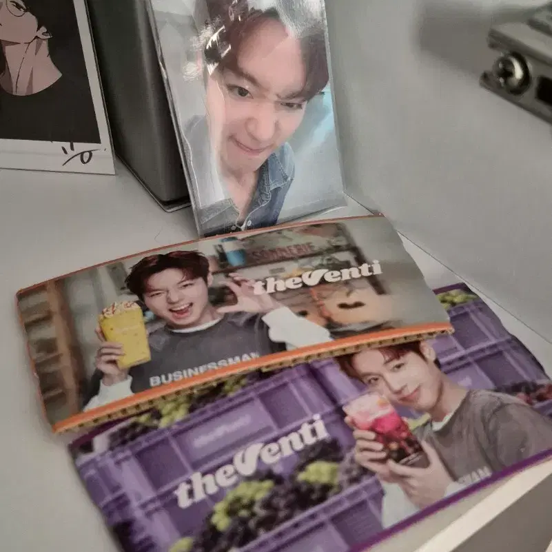 박지훈 더벤티 포카 미공포 포토카드 컵홀더