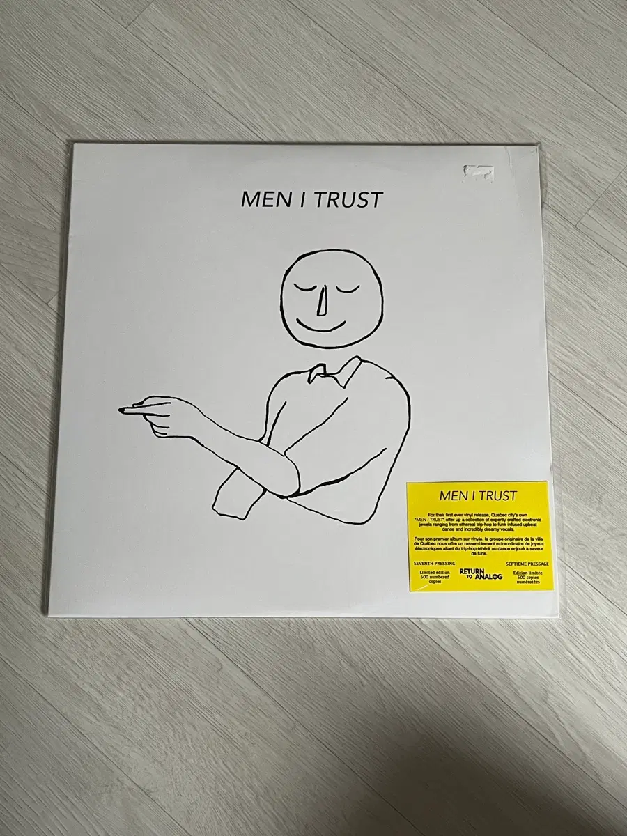Men I Trust - Men I Trust 500장 한정판 LP 미개봉