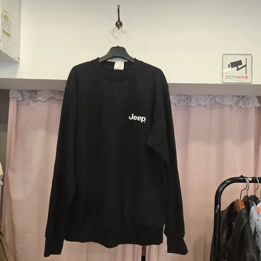 Jeep 맨투맨 블랙