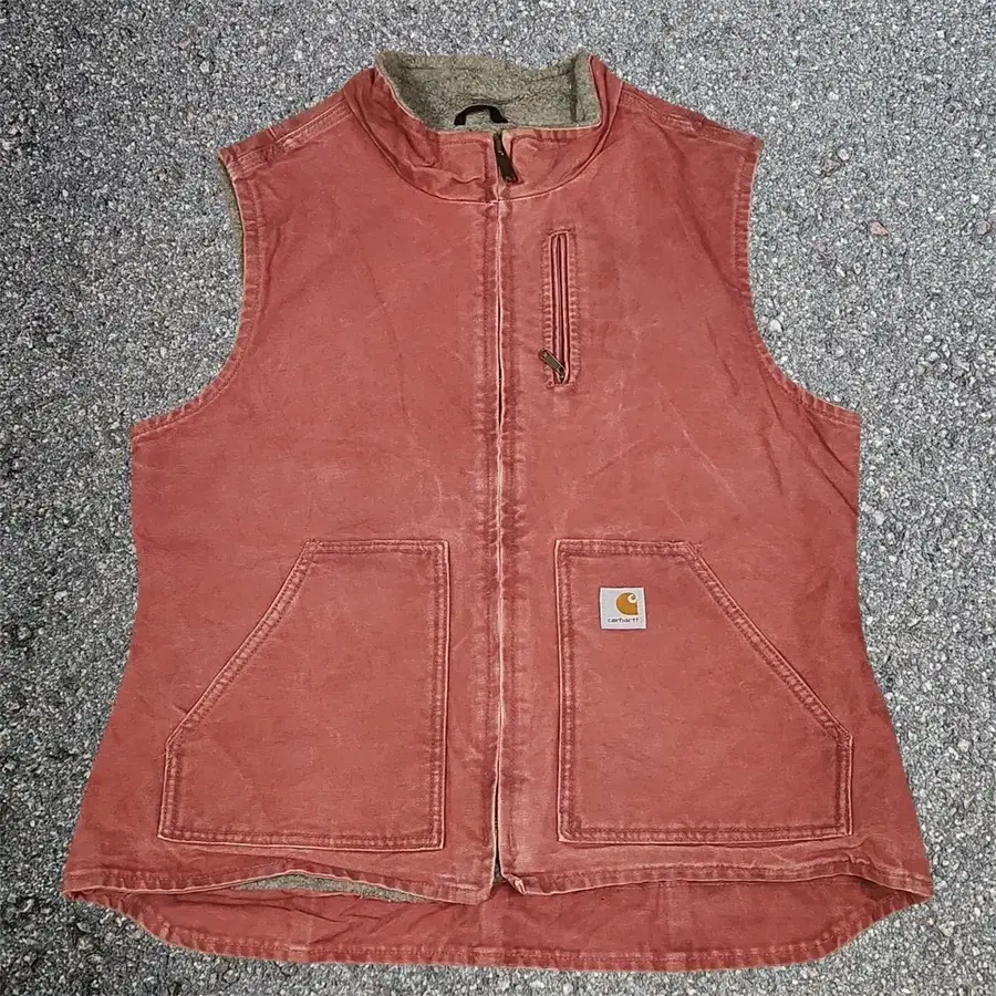 칼하트 Carhartt 우먼스 셰르파 라인드 덕 캔버스 워크 베스트 L