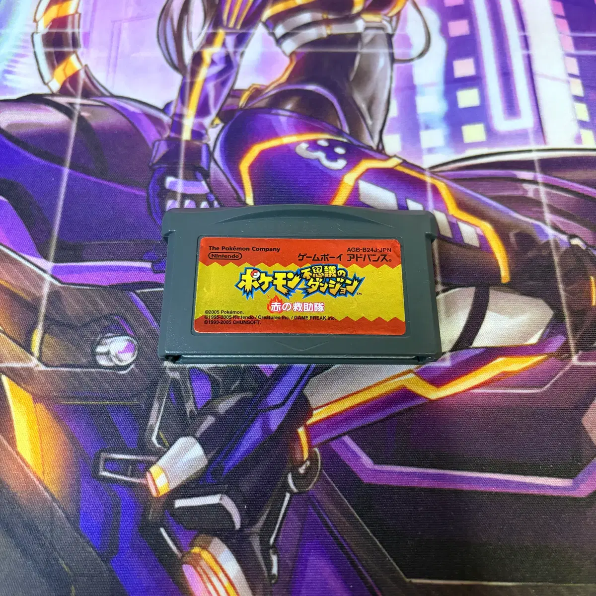 닌텐도 GBA 포켓몬 불가사의던전 빨강 구조대 일판