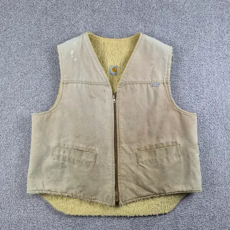 90's USA 칼하트 6SV 덕캔버스 워크 베스트 ( XL ) / 13592