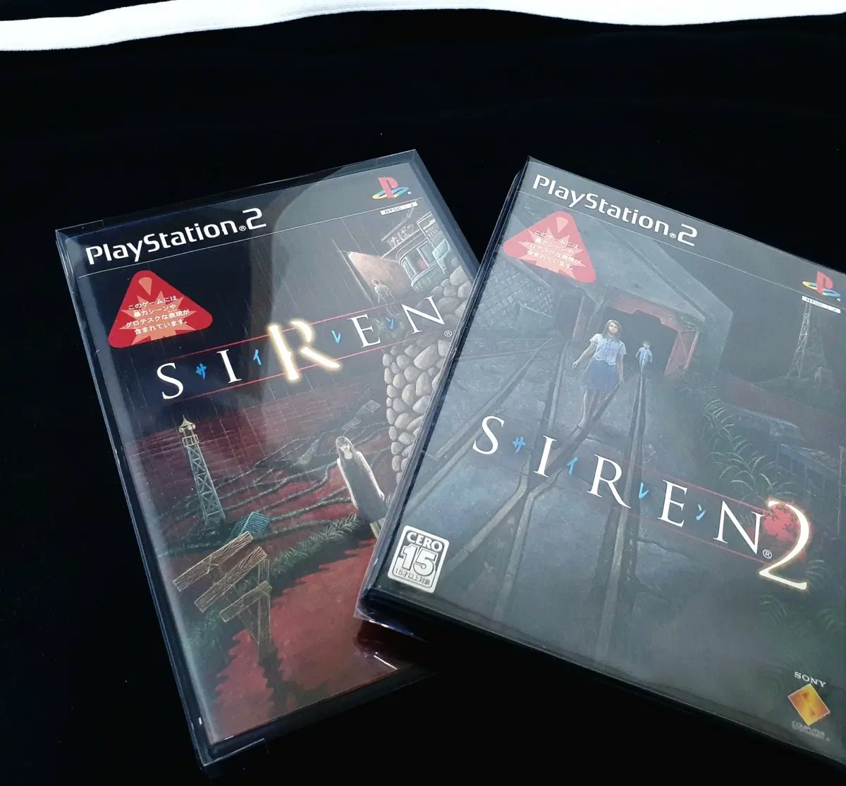 [일판] PS2 소프트 사이렌1,2 세트 일괄