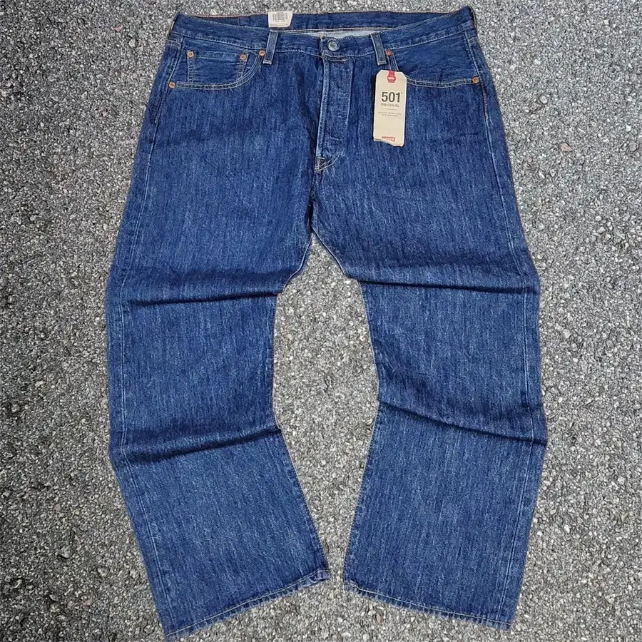 리바이스 Levi's 501 오리지널 데드스탁 진청 데님 팬츠 (38)