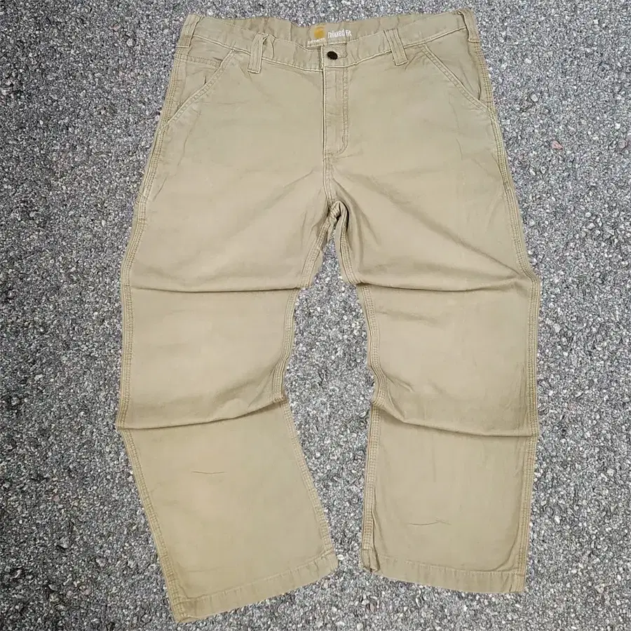 칼하트 Carhartt 오리지널 릴렉스드핏 카펜터 캔버스 워크 팬츠