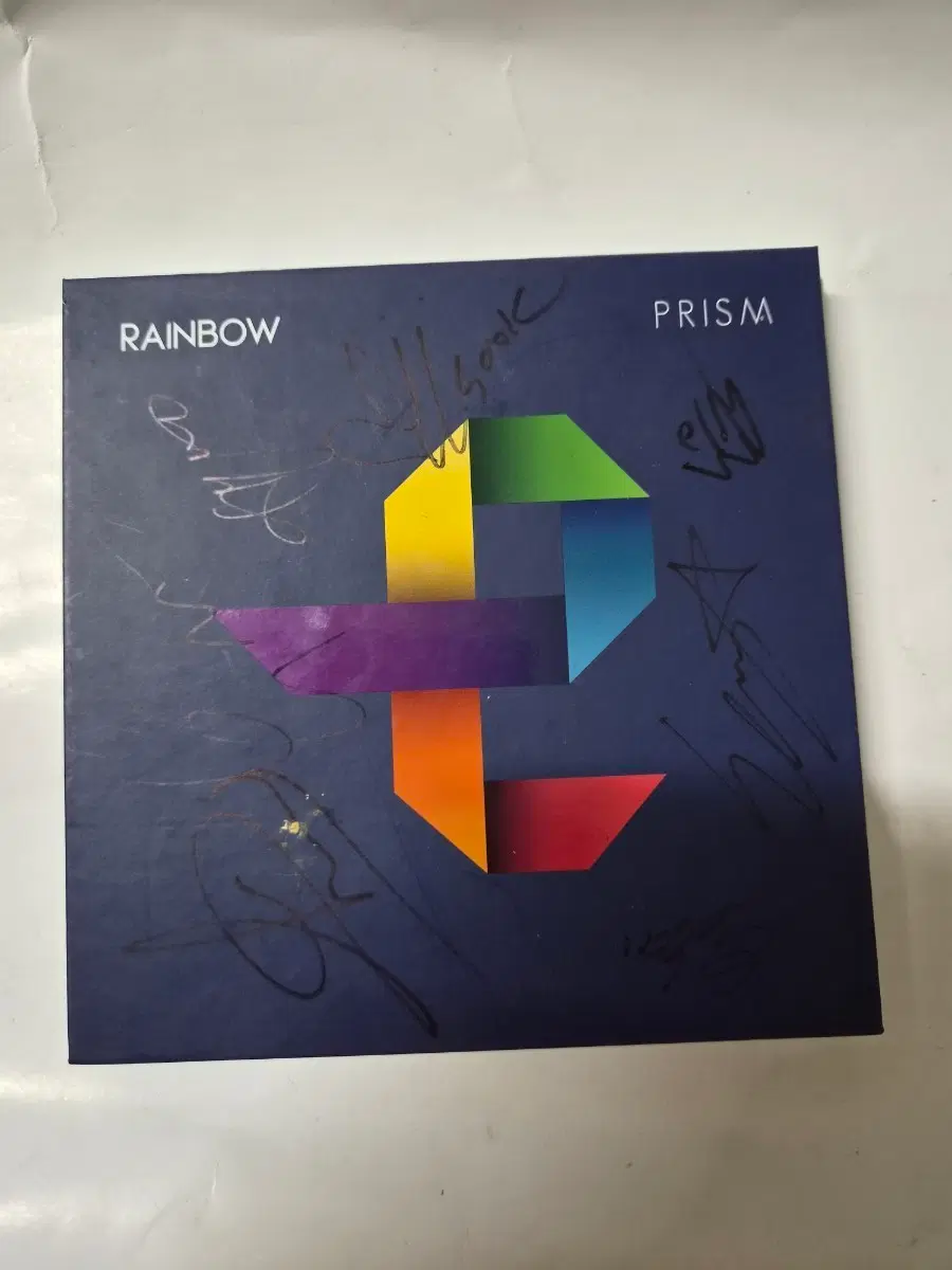 (비매.홍보용)레인보우 PRISM 앨범 전원사인cd 입니다 깨끗합니다
