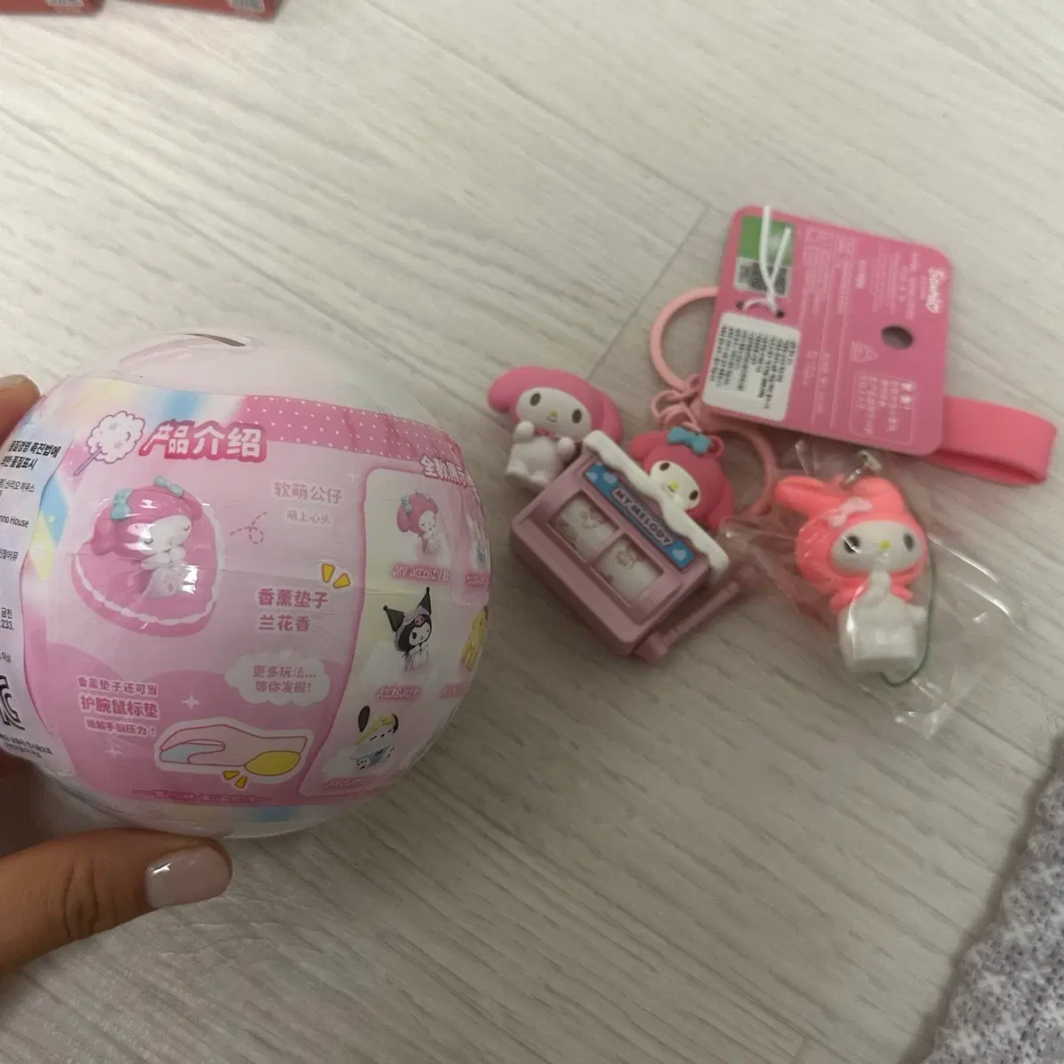 산리오 소파 피큐어 마이멜로디