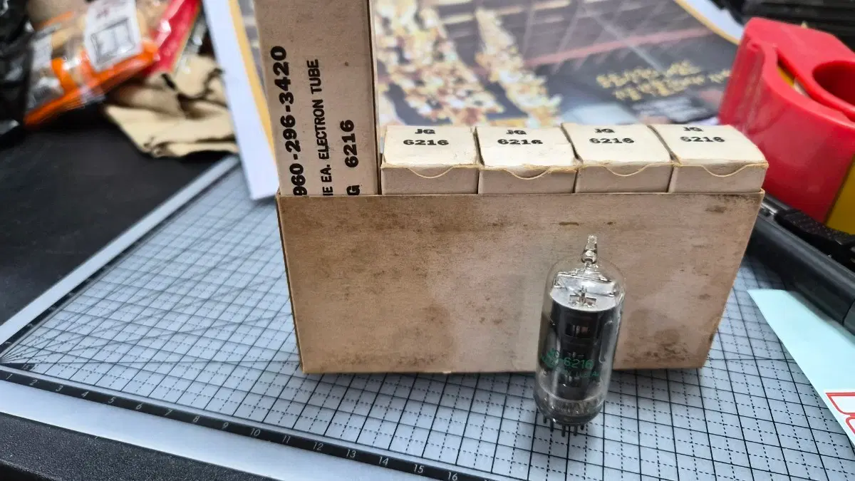 진공관 6216 GE 5개