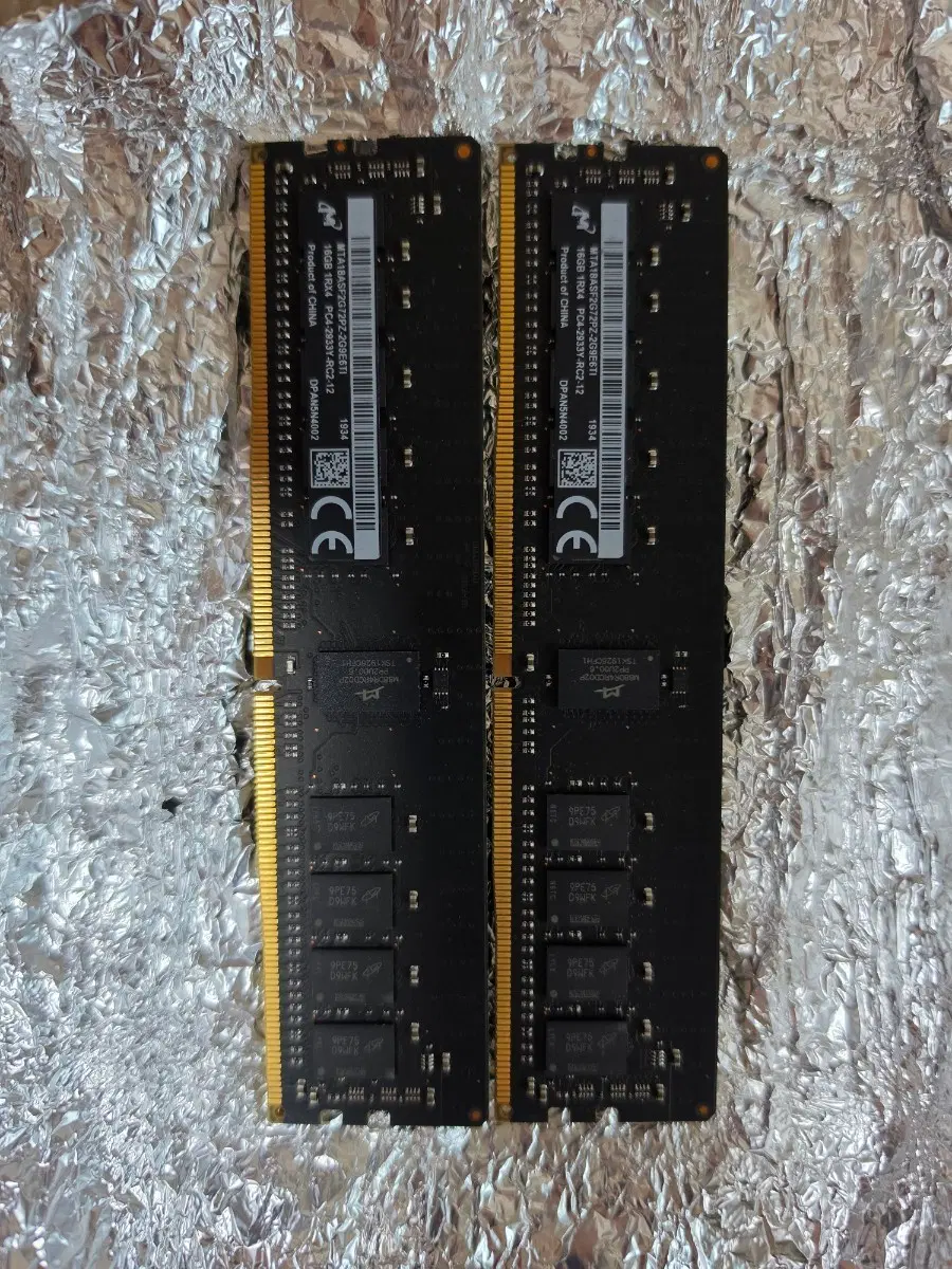 맥프로 2019 내장 램 서버용 16GB DDR4-2933 ECC RDIM 2장