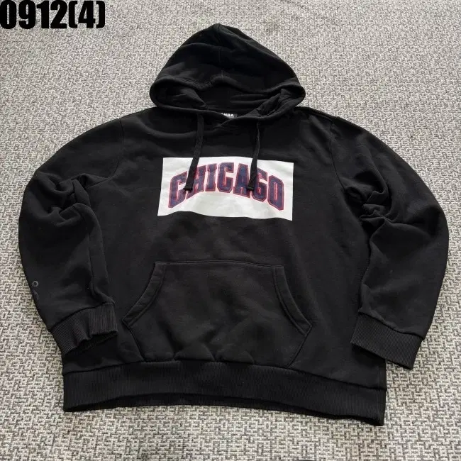 NBA 시카고 후드티 블랙 XXL 0912