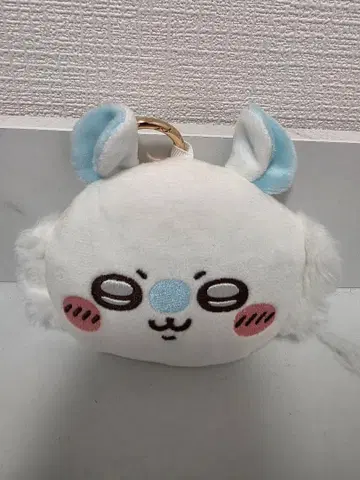 모몽가 에코백 들어있는 얼굴 마스코트