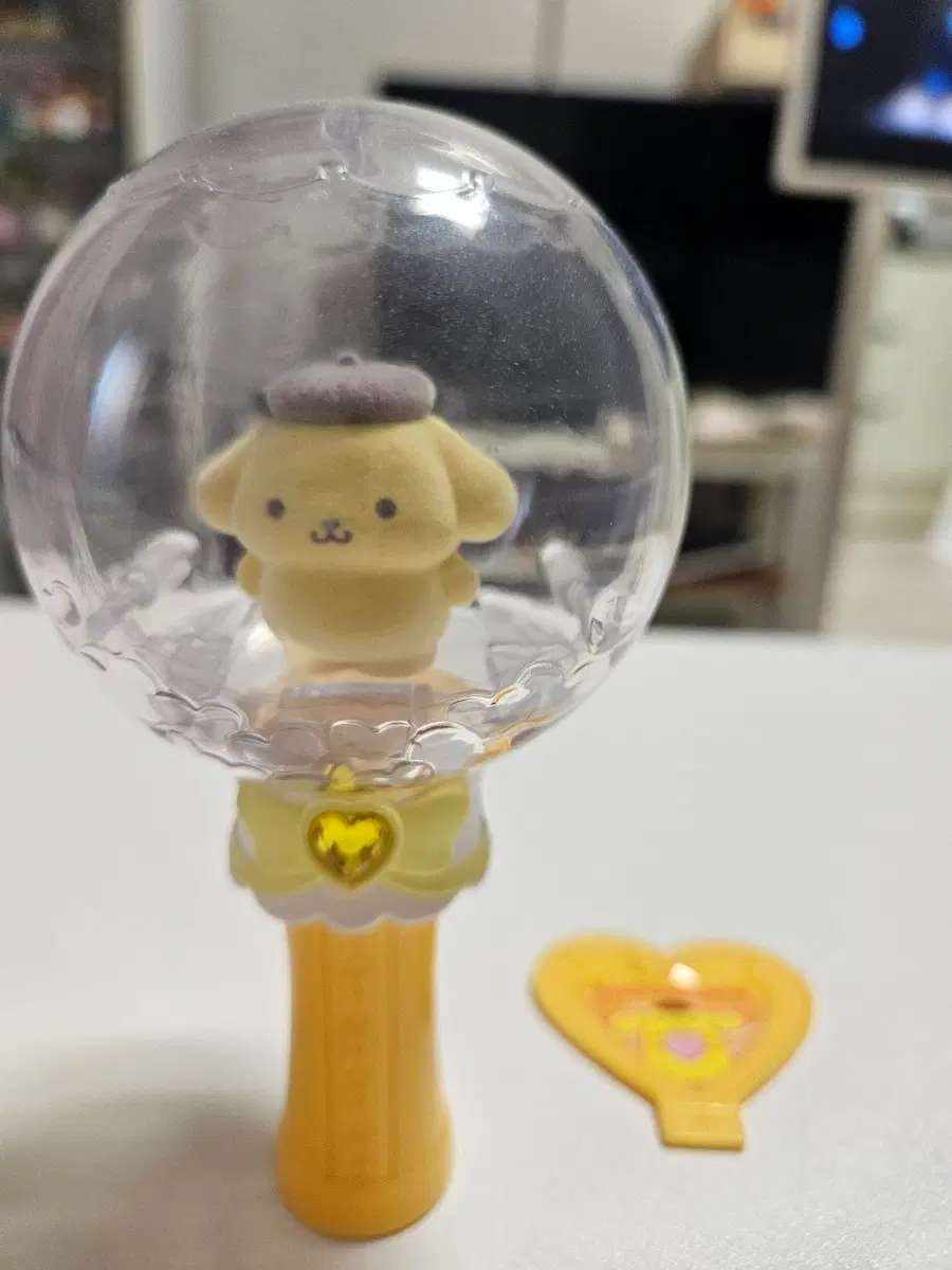 산리오 폼폼푸린 캡슐 토이 응원봉 플로키 가챠 일괄