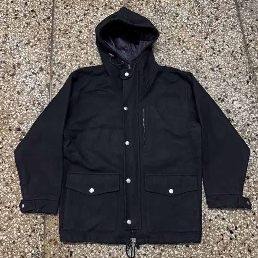 [M] 90s Stussy 스투시 울 후드 마운틴 자켓